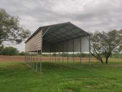 18x40x13 Vertical Roof RV Cover gallery 1