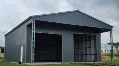 40x60x16 Clear-Span with front porch gallery 0