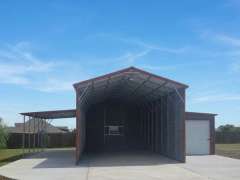 18x40x13 RV Cover with Porch and Lean-to gallery 0