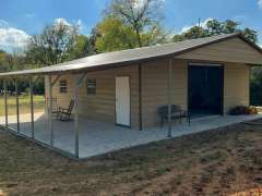 30x35x9 Workshop with 2 Porches gallery 0