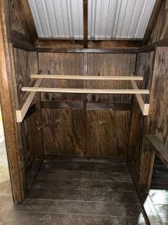 8x12 Chicken Coop with Oxford Brown Stain gallery 1