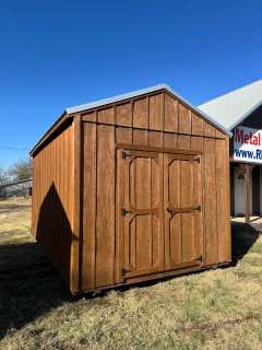 10x16 Utility Shed with Batten Siding gallery 1