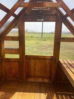 8x12 Greenhouse with Cedar Stain gallery 5