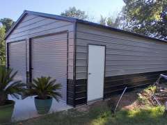 24x35x9 Two Car Garage gallery 1