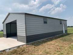 30x40x10 Two Car Garage gallery 0