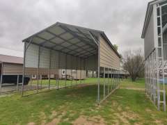 18x40x13 Vertical Roof RV Cover gallery 2