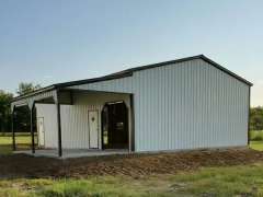 30x60x12 Workshop with carport and porch gallery 1