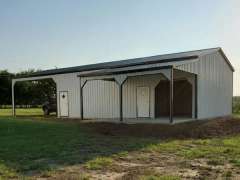 30x60x12 Workshop with carport and porch gallery 3