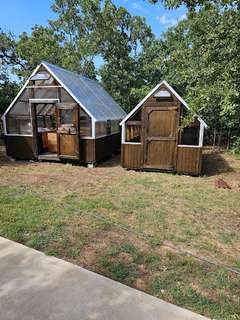 8x12 Chicken Coop with Oxford Brown Stain gallery 4