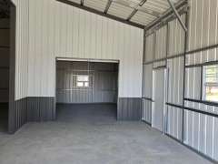 18x50x16 RV Garage with 15x50x12 Lean-to gallery 4