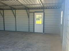 42x60x12/8 Barn with Pass Thru Doors gallery 1