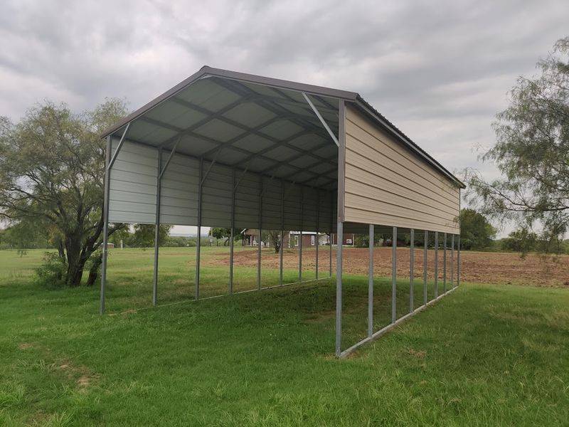 18x40x13 Vertical Roof RV Cover
