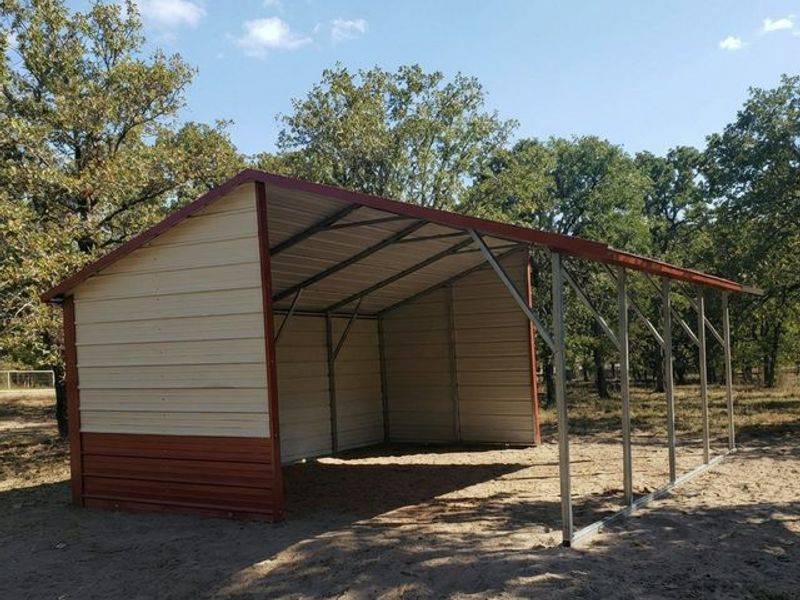 18x20x7 Low Cost Loafing Shed