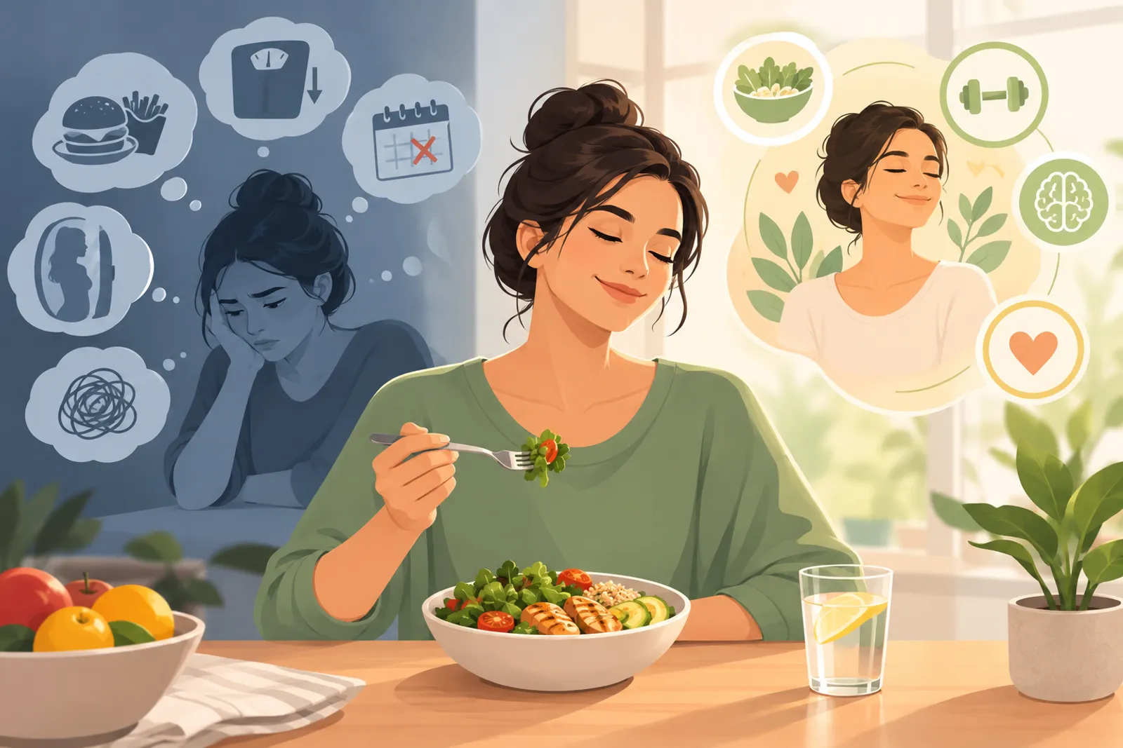 When eating well becomes a struggle