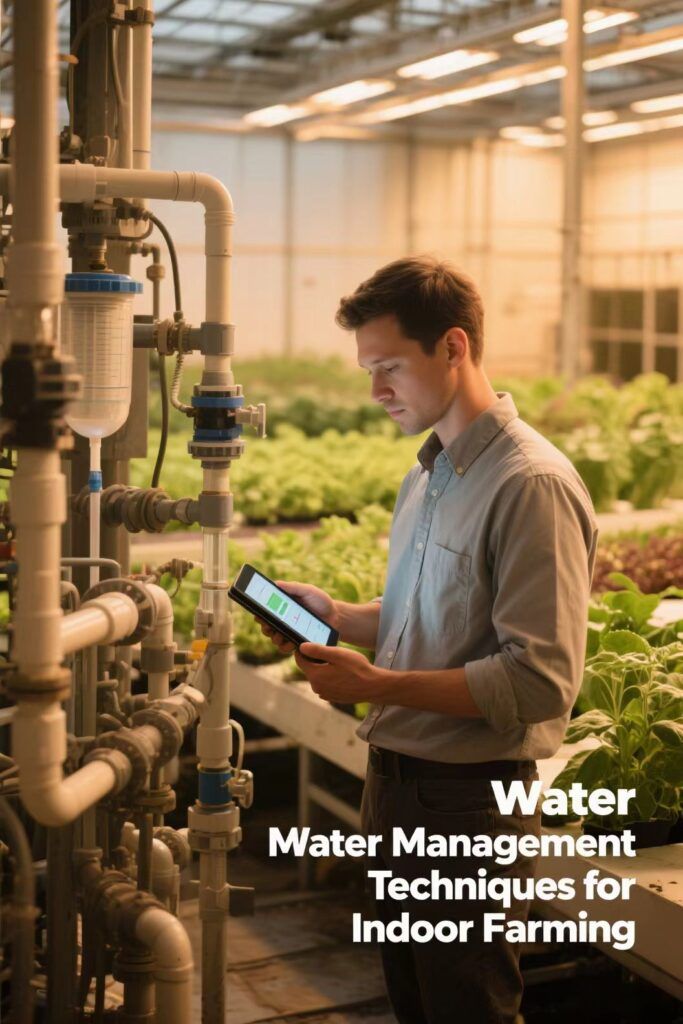 Water Management Techniques for Indoor Farming