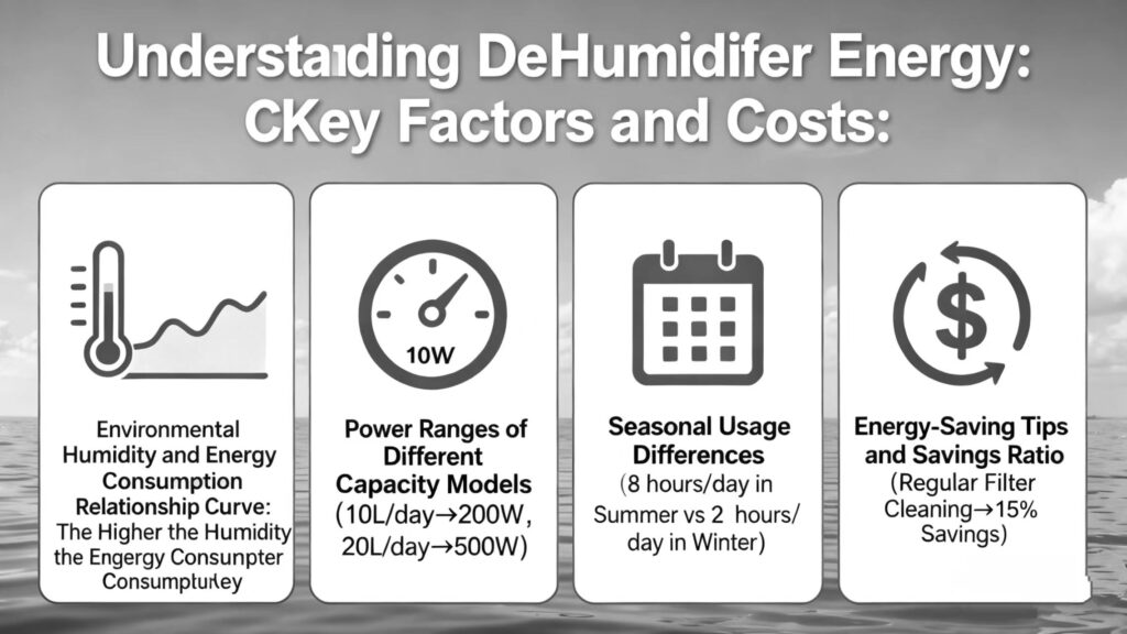 Understanding Dehumidifier Energy Consumption: Key Factors and Costs