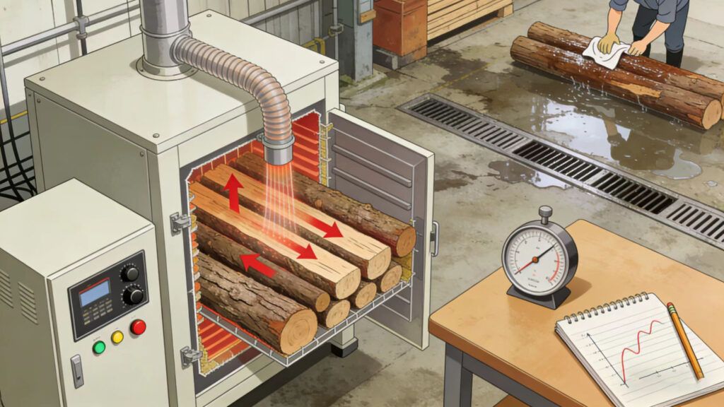 Log Drying Techniques for Water Damage Restoration