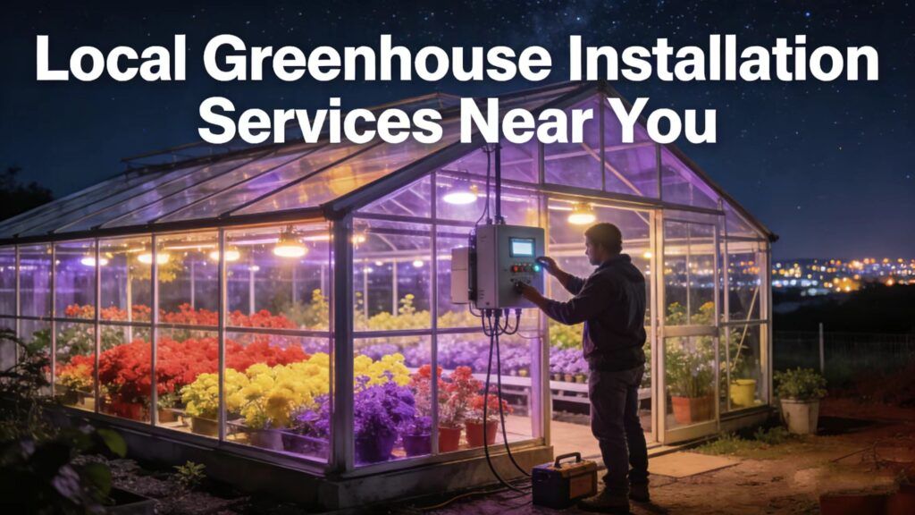 Local Greenhouse Installation Services Near You