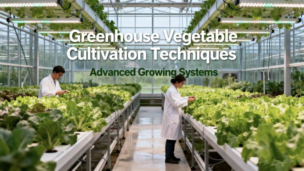 Greenhouse Vegetable Cultivation Techniques and Best Practices