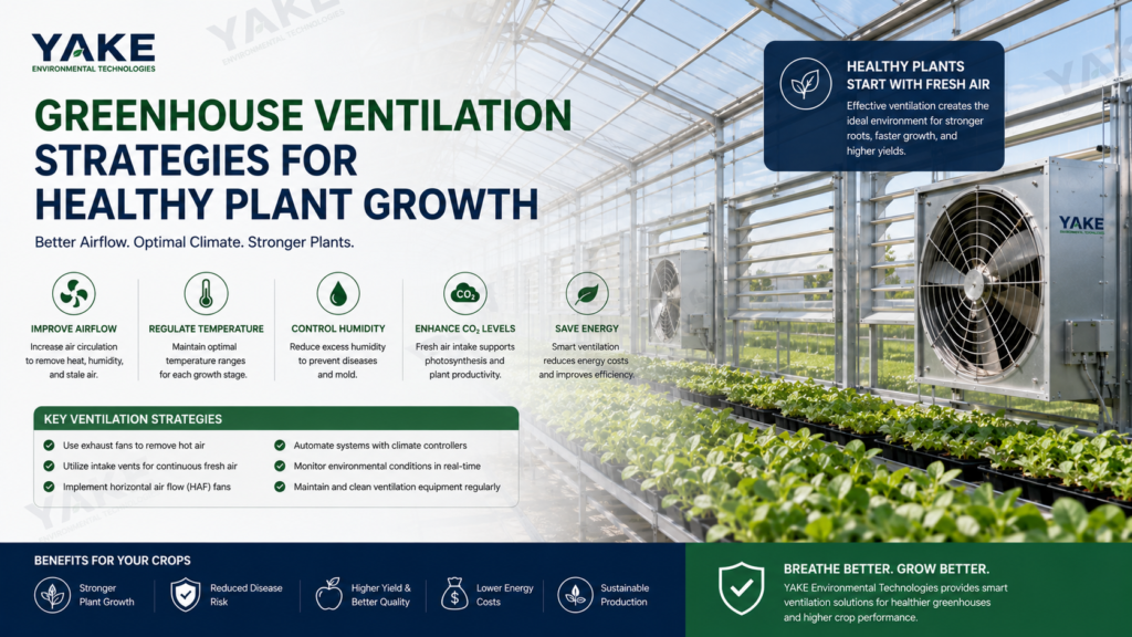Greenhouse Ventilation Strategies for Healthy Plant Growth