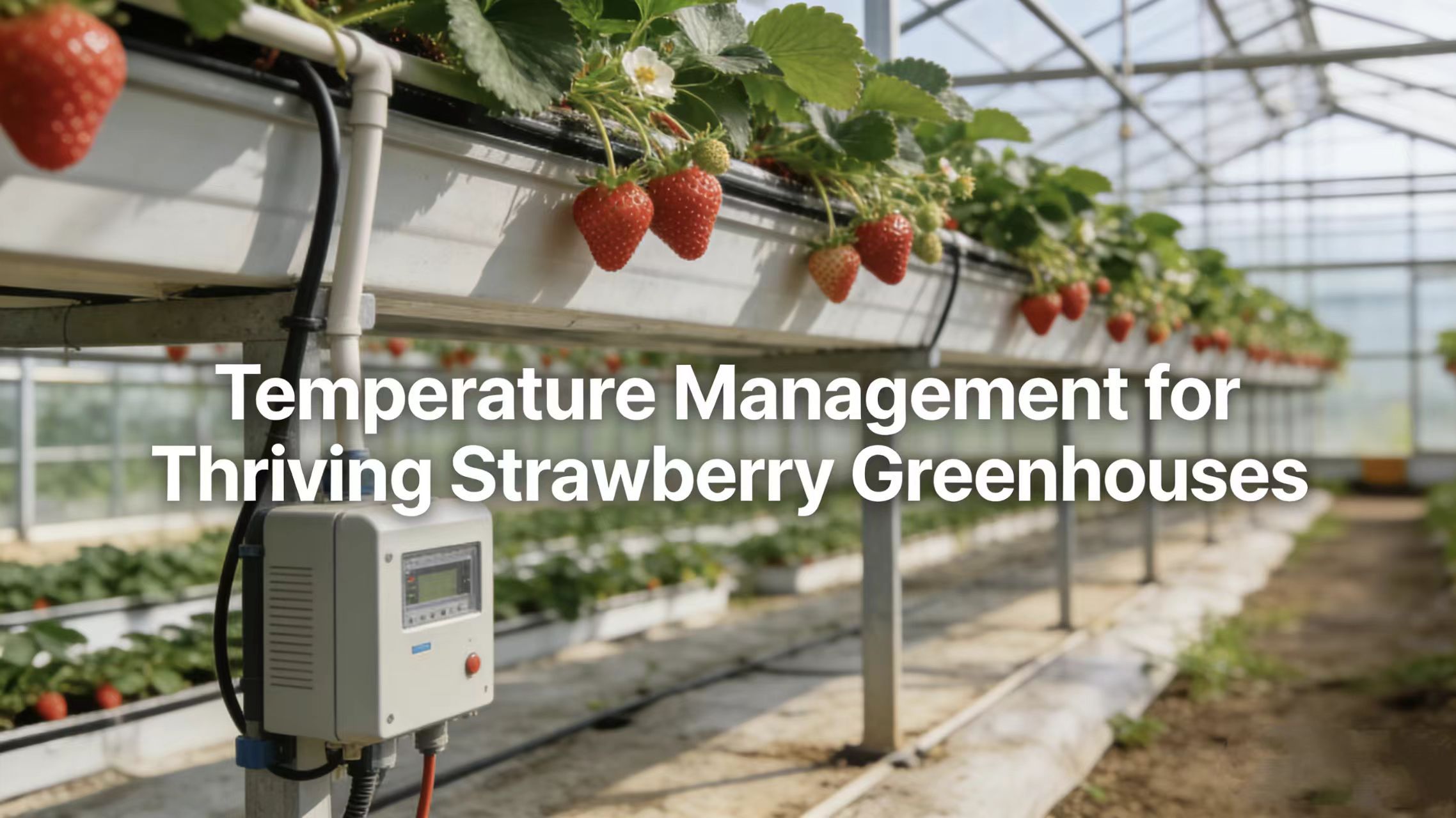 Temperature Management for Thriving Strawberry Greenhouses