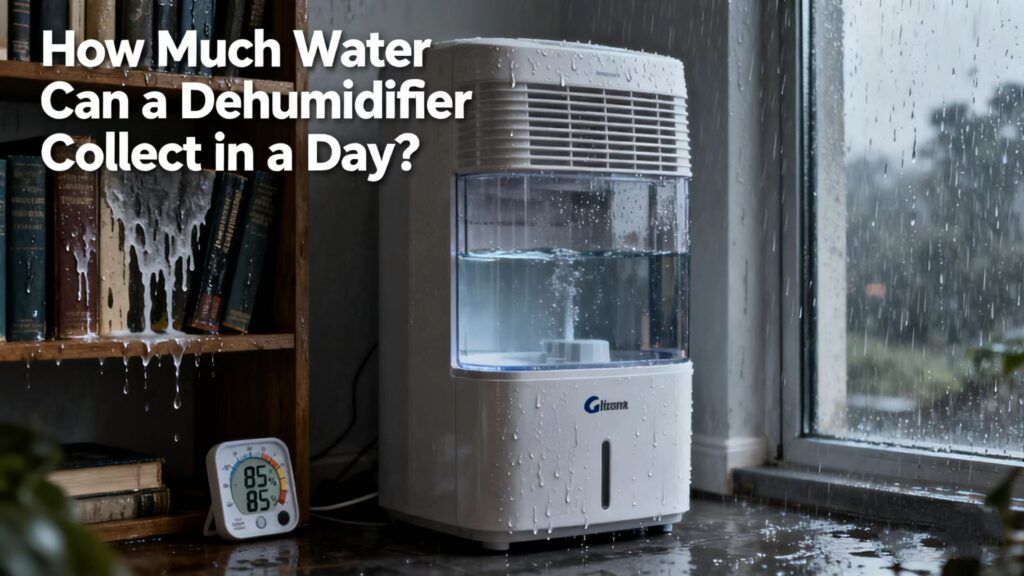 How Much Water Can a Dehumidifier Collect in a Day?