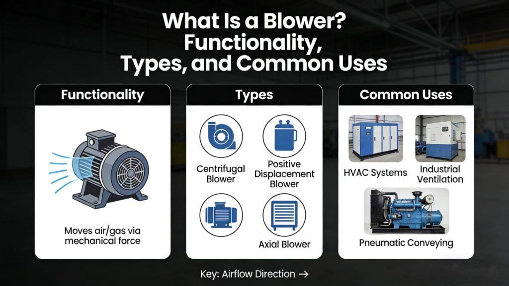 What Is a Blower? Functionality, Types, and Common Uses