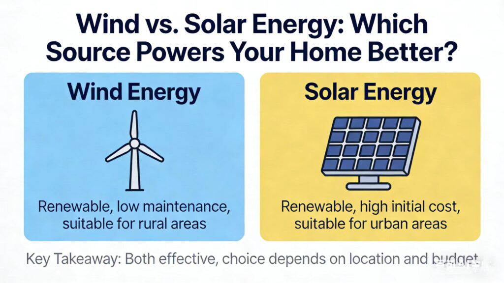 Wind vs. Solar Energy: Which Source Powers Your Home Better?