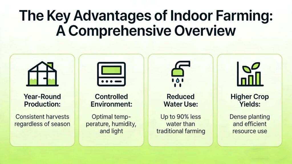 The Key Advantages of Indoor Farming: A Comprehensive Overview