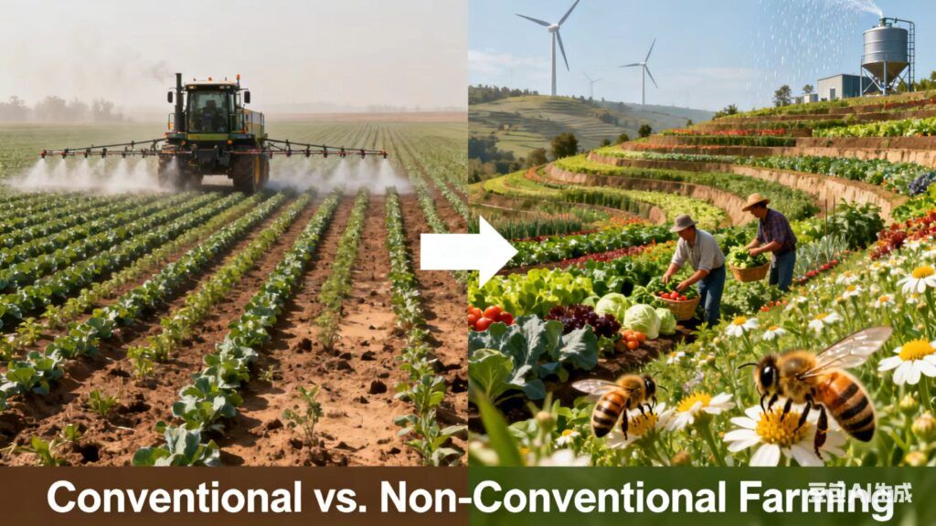 Conventional vs. Non-Conventional Farming: Key Differences and Benefits