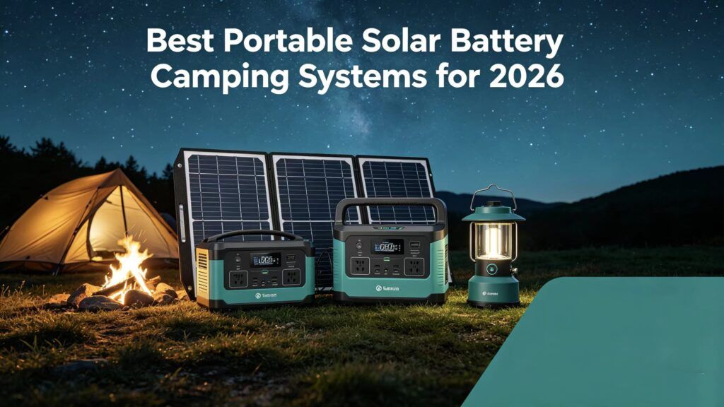 Best Portable Solar Battery Camping Systems for 2026