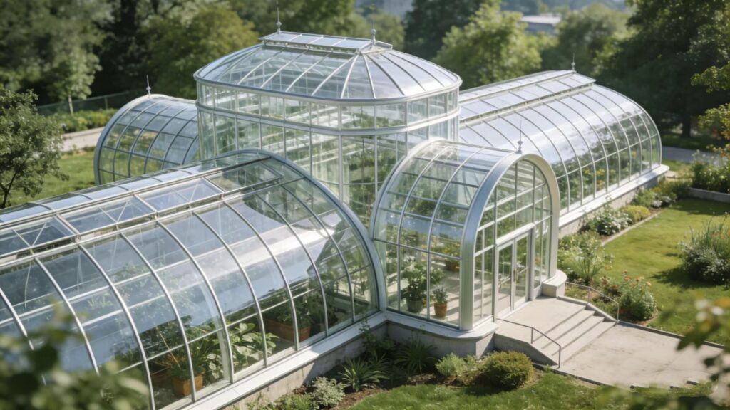 Greenhouse Architecture greenhouse architecture principles Greenhouses · A study of architectural design Typology: Greenhouse Architecture Greenhouses Exploring Innovative Greenhouse Architecture Designs