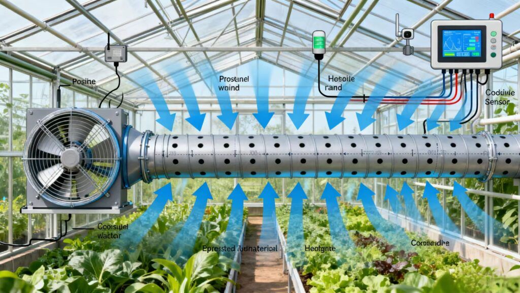 Greenhouse Ventilation Tubing Systems Explained