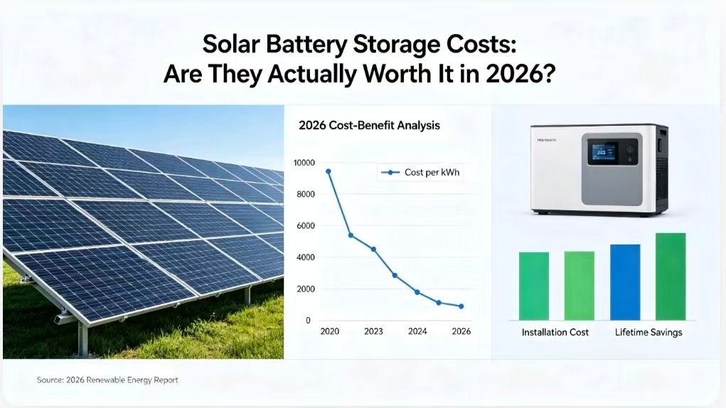 Solar Battery Storage Costs: Are They Actually Worth It in 2026?