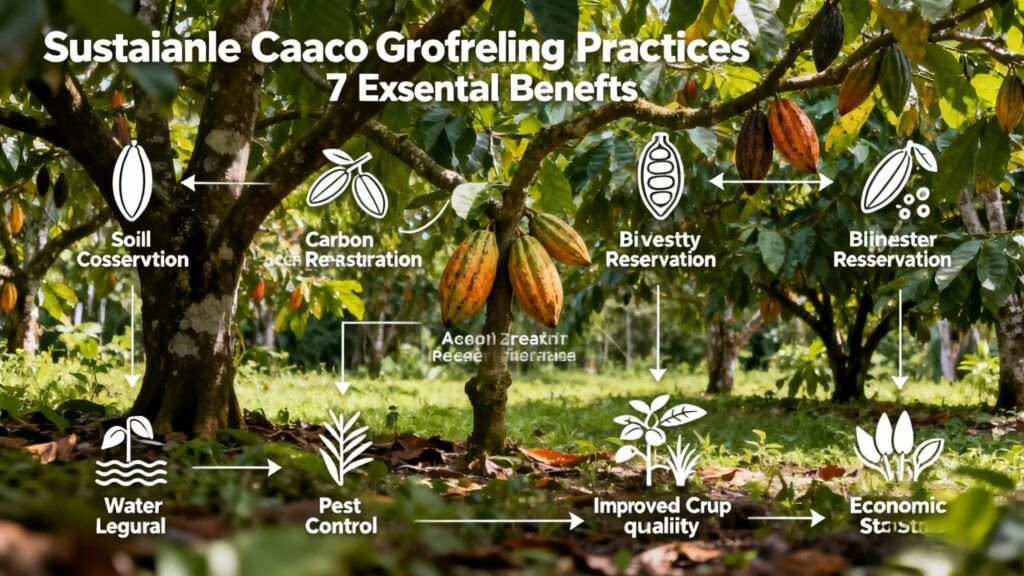 Sustainable Cacao Agroforestry Practices: 7 Essential Benefits
