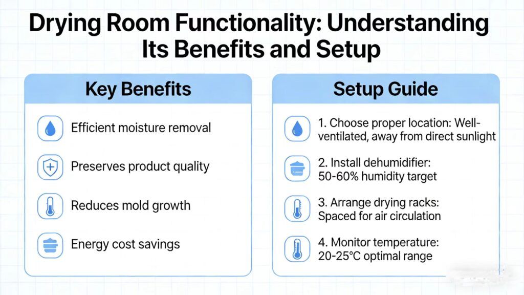 Drying Room Functionality: Understanding Its Benefits and Setup