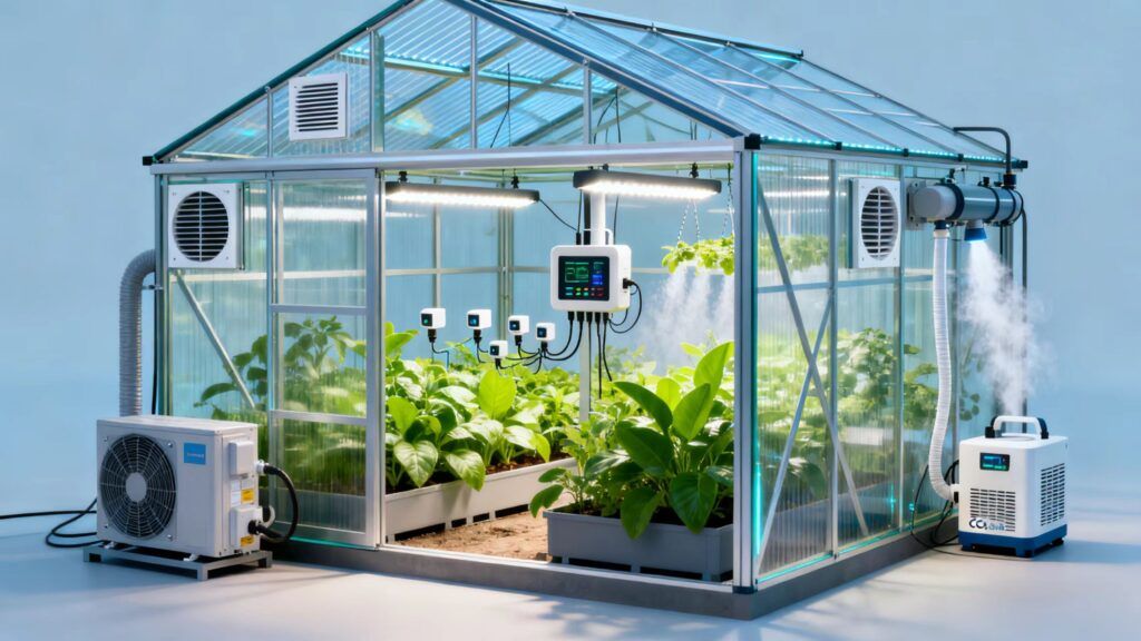 Climate Controlled Greenhouse Design for Optimal Plant Growth | C&E
