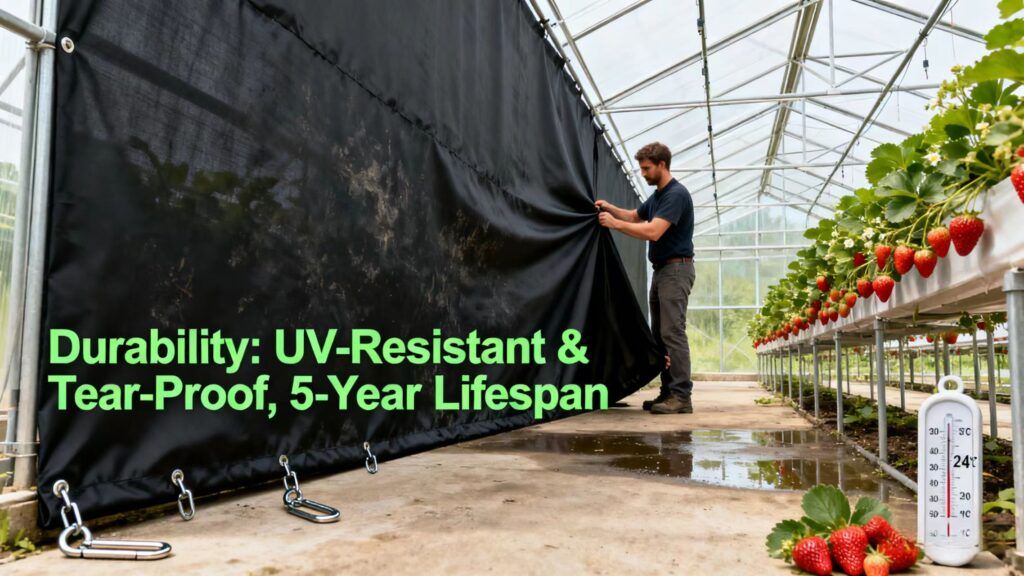 Greenhouse Blackout Curtain Benefits & Selection Guide