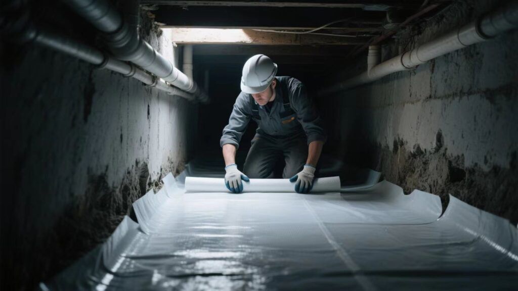How to Properly Install a Crawl Space Vapor Barrier for Moisture Control