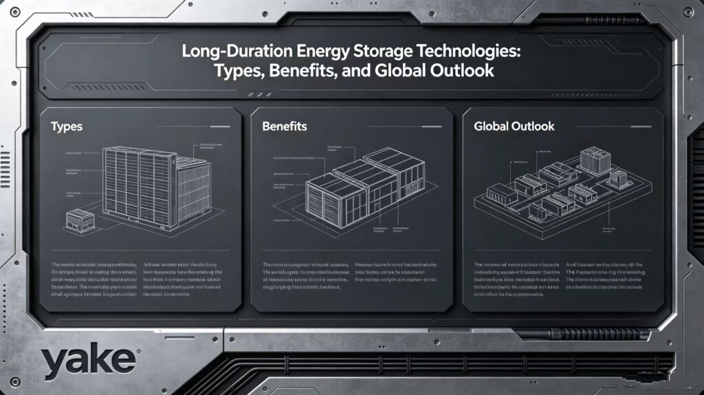 Long-Duration Energy Storage Technologies: Types, Benefits, and Global Outlook