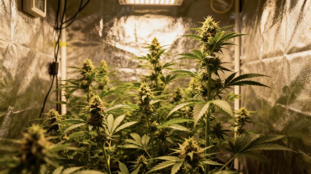 Optimal Temperature and Humidity for Cannabis Vegetative Growth and Drying