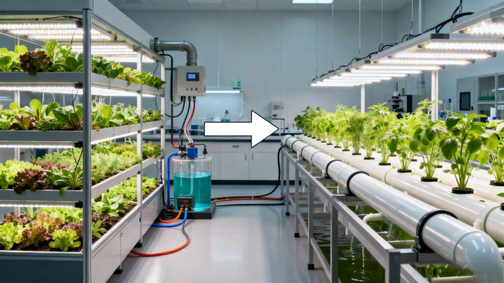 Vertical Farming and Hydroponics: Understanding the Differences and Similarities
