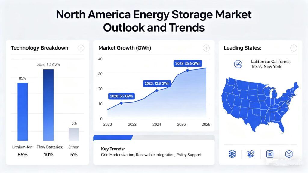 North America Energy Storage Market Outlook and Trends
