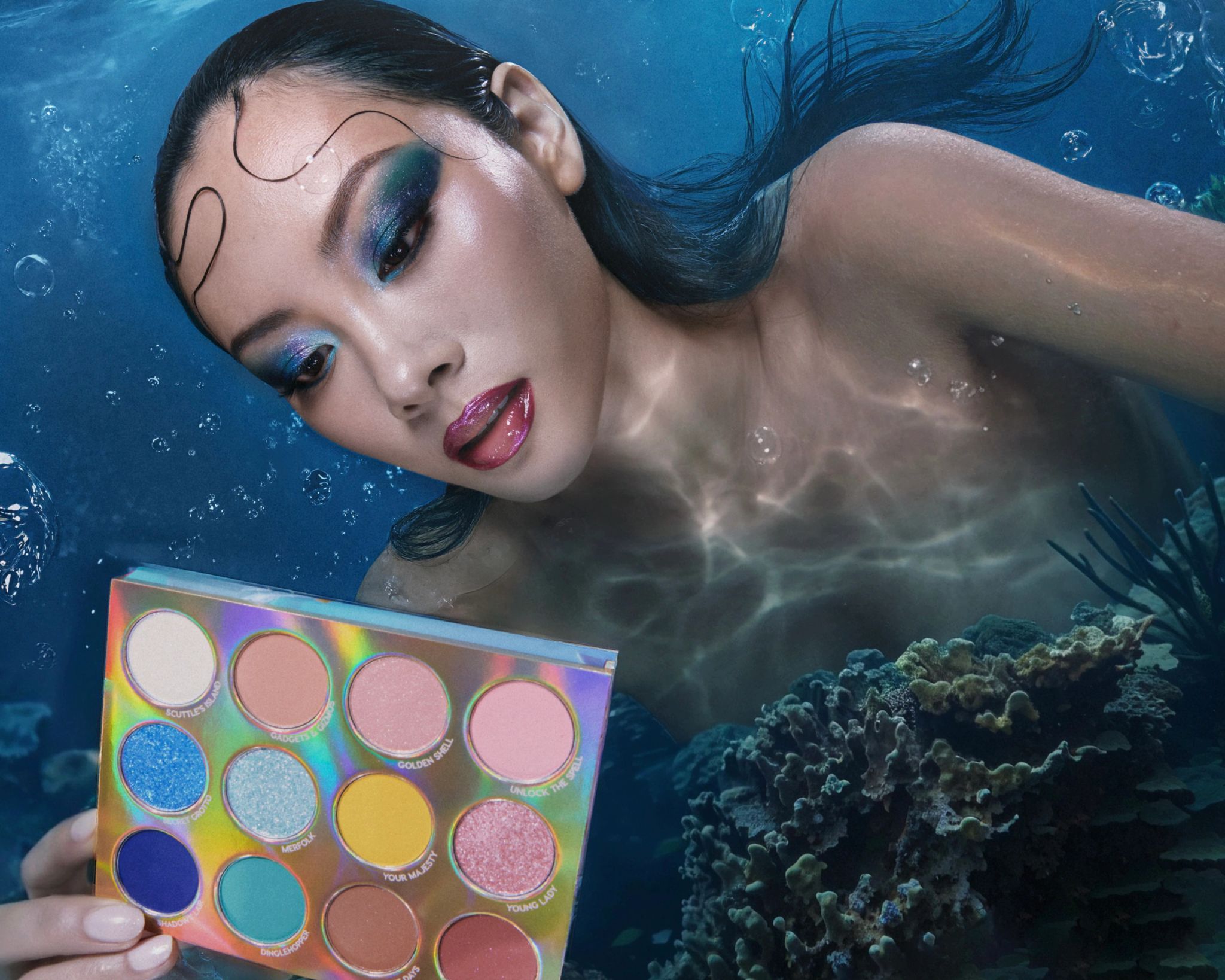 COLOURPOP - LITTLE MERMAID photography by Christiano Hermoso