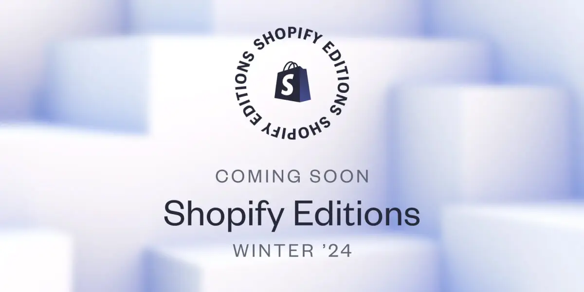 Shopify Winter Editions Graphic