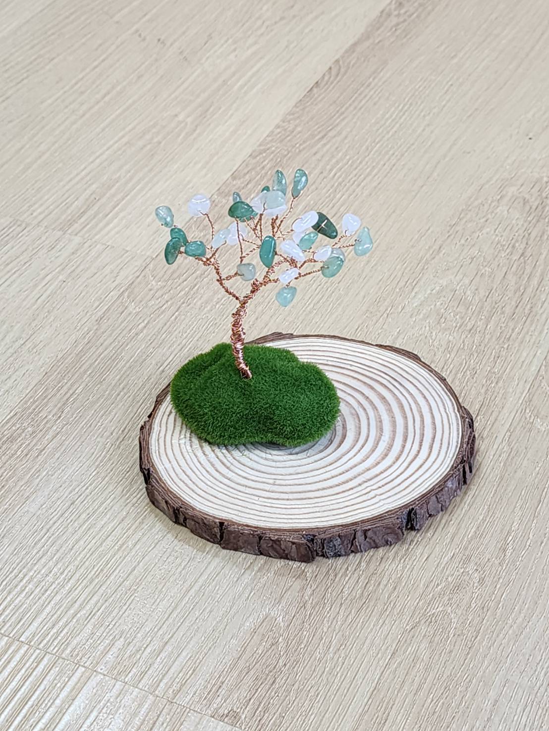 水晶樹手作課 完成品