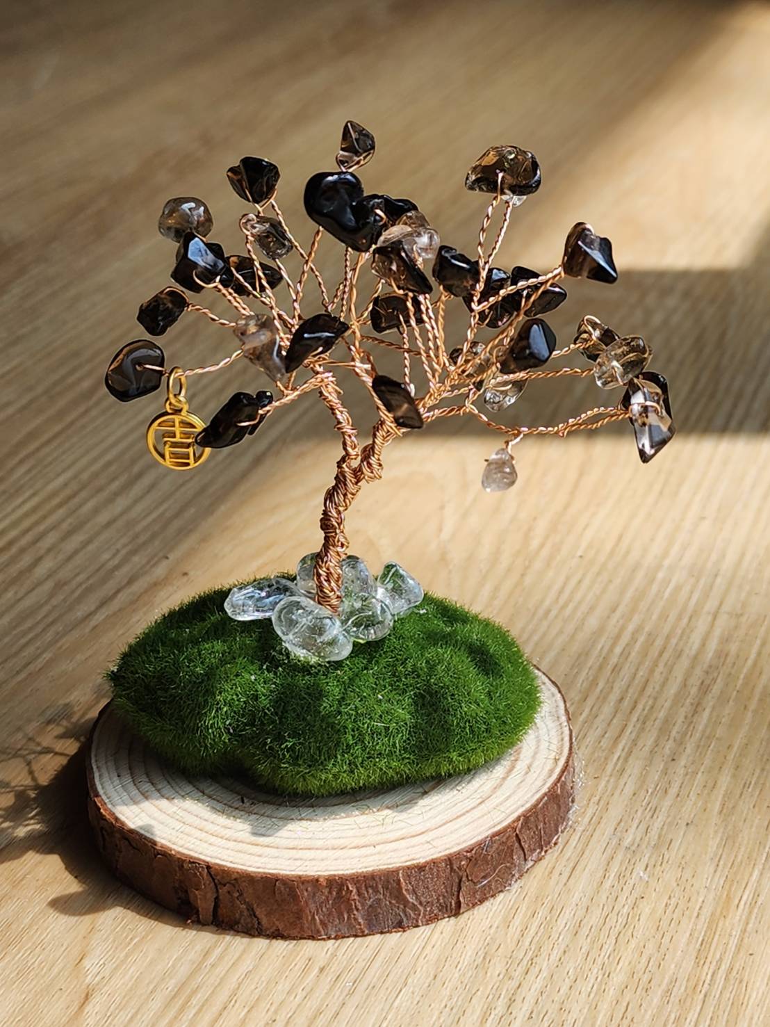 水晶樹手作課 完成品