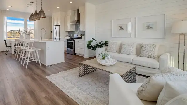 Interior of the Preston model home in Westminster Station