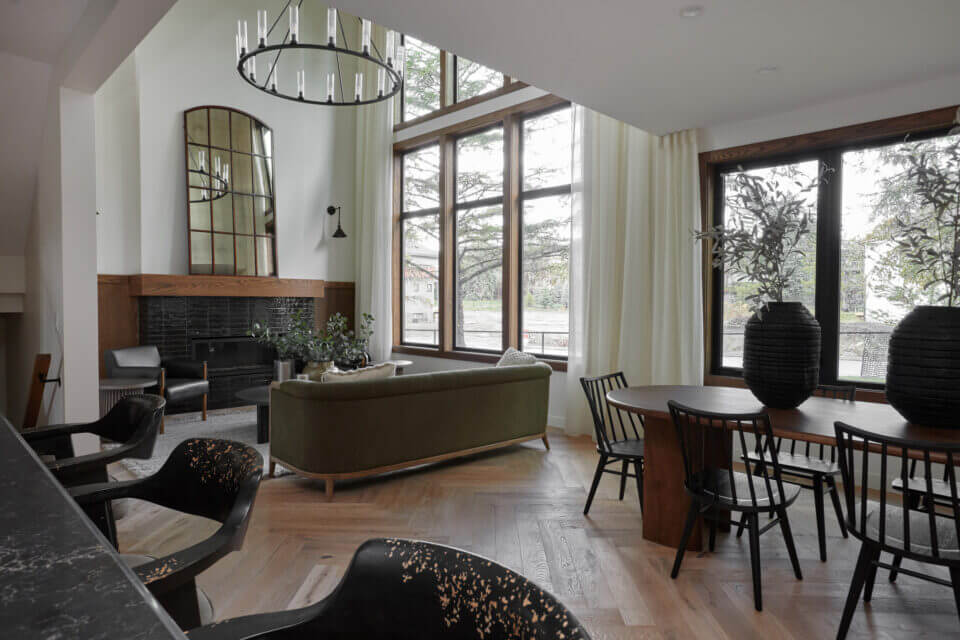 Interior of Cascase 2 model home