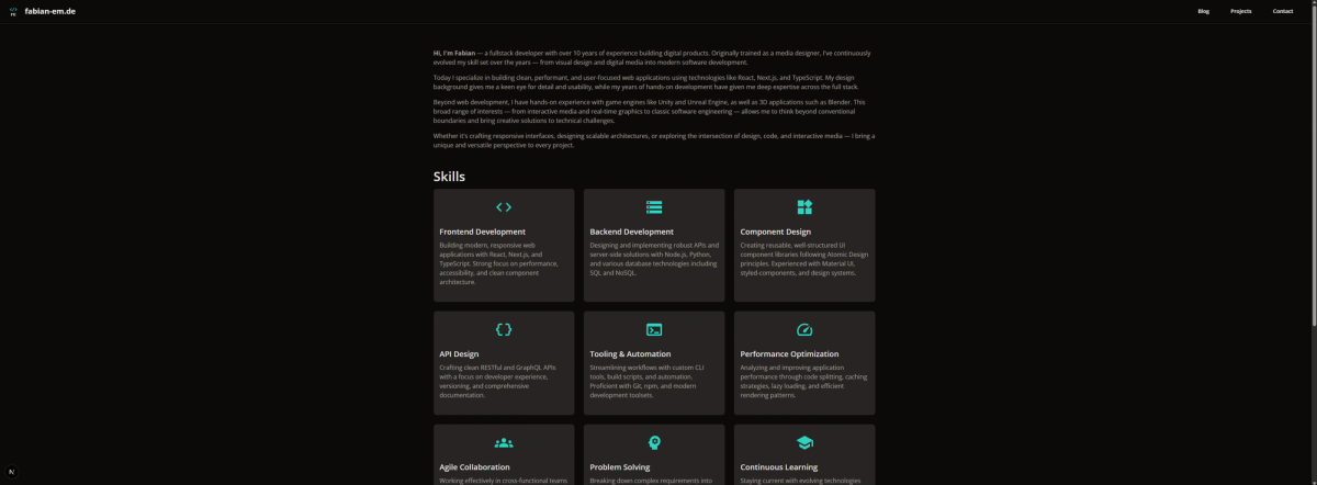 fabian-em.de Is Live! - Image 1